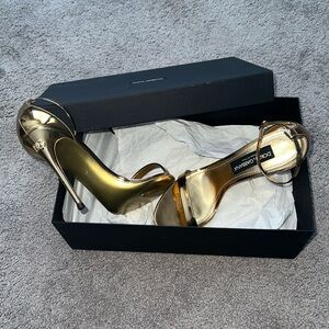 Dolce & Gabbana Mirrored-Effect Sandal sz.40